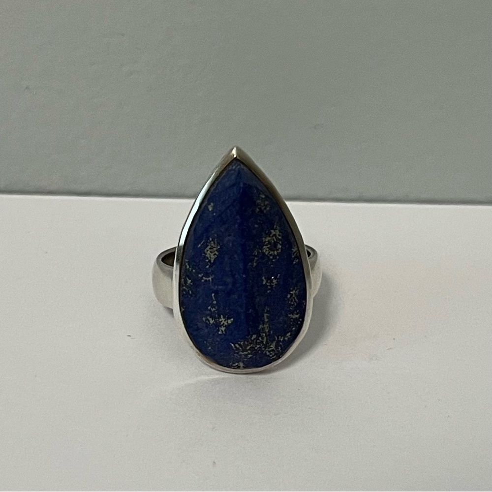 Silpada “Deep Blue” Sterling Silver Ring